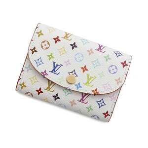 Louis Vuitton Multicolore Multicolor Wallet Monnaie Rosalie Takashi Murakami